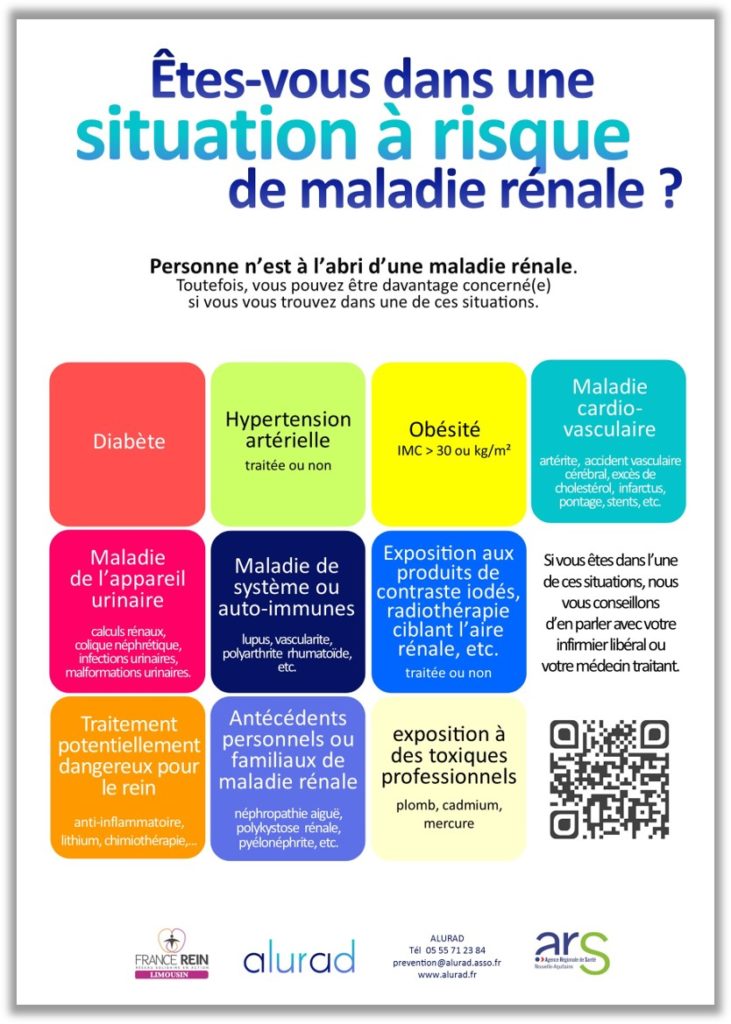 Campagne de sensibilisation à l'insuffisance rénale chronique en ...