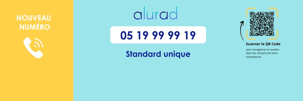 Nouveau numéro unique à l'Alurad