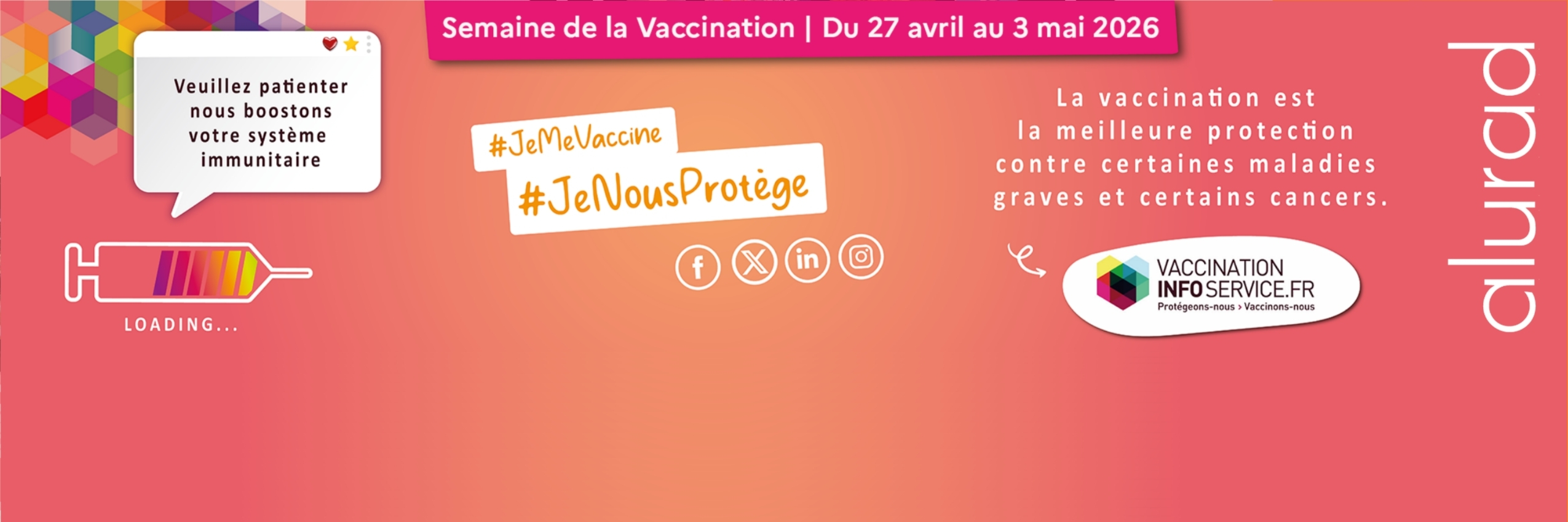 Semaine Européenne de la vaccination 2026
